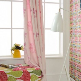 Blackout Curtain Made to Measure Curtain Nordic Flower Jacquard For Living Room Bedroom