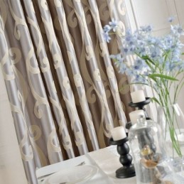 Blackout Curtain Made to Measure Curtain Nordic Jacquard For Living Room Bedroom