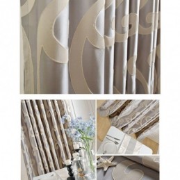 Blackout Curtain Made to Measure Curtain Nordic Jacquard For Living Room Bedroom