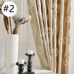 Blackout Curtain Made to Measure Curtain Nordic Jacquard For Living Room Bedroom