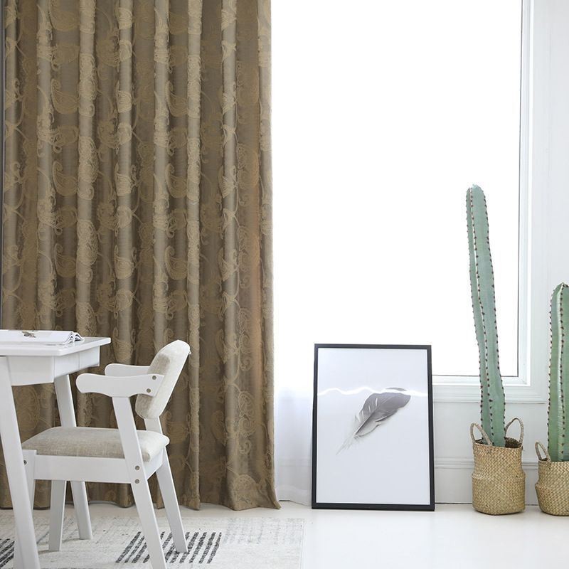 Blackout Curtain Made to Measure Curtain Nordic Jacquard For Living Room Bedroom