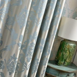European Style Jacquard Curtain Made to Measure Curtain Shading Bedroom Living Room
