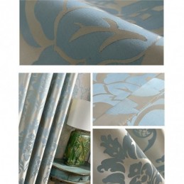 European Style Jacquard Curtain Made to Measure Curtain Shading Bedroom Living Room