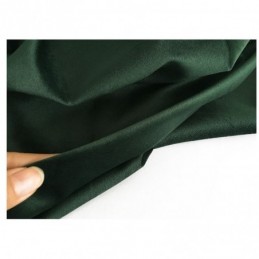 Dark Green Flannels Blackout Curtain Made to Measure Curtain Minimalist Solid Color Fabric Living Room Bedroom