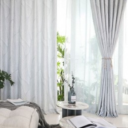 Leaves Printed Blackout...