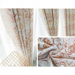 Blackout Curtains Nordic Printed For Living Room Bedroom