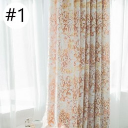 Blackout Curtains Nordic Printed For Living Room Bedroom