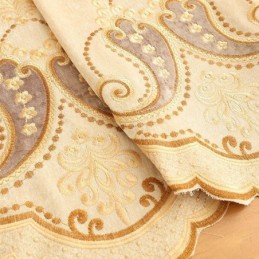 European Embroidered Curtains Luxury Blackout For Living Room Bedroom