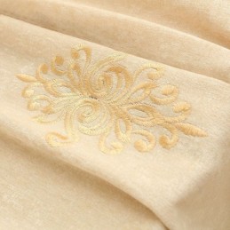 European Embroidered Curtains Luxury Blackout For Living Room Bedroom