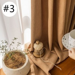 Luxury Chenille Curtains European Jacquard Blackout Curtain Made to Measure Curtain For Living Room Bedroom