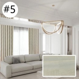 Nordic Blackout Curtain Made to Measure Curtain High Precision Jacquard For Bedroom Living Room