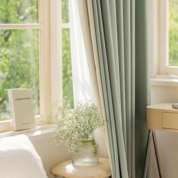 Modern Patchwork Curtain Made to Measure Curtain Blackout Drapes For Living Room Bedroom