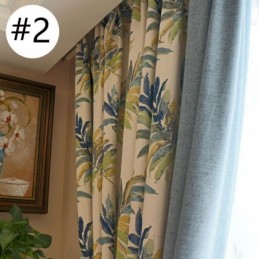 Nordic Jacquard Curtain Made to Measure Curtain Blackout Window For Living Room Bedroom