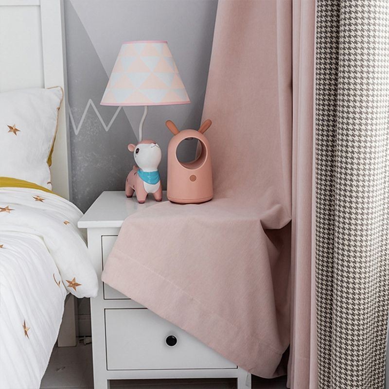 Modern Stitching Curtain Made to Measure Curtain Houndstooth Blackout For Living Room Bedroom