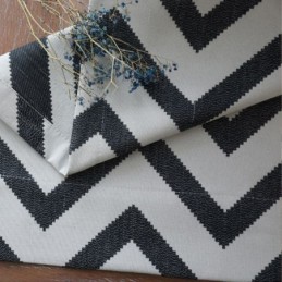 Luxury Jacquard Curtains Wavy Striped Blackout For Living Room