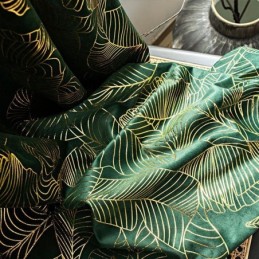 Flannel Bronzing Curtains Simple Blackout Curtain Made to Measure Curtain For Bedroom Living Room