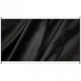 Black Color Flannels Blackout Curtain Made to Measure Curtain Minimalist Solid Fabric Living Room Bedroom