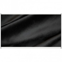 Black Color Flannels Blackout Curtain Made to Measure Curtain Minimalist Solid Fabric Living Room Bedroom