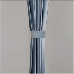 Light Grey Blue Blackout Curtain Made to Measure Curtain Minimalist Solid Color Flannels Fabric Bedroom Living Room