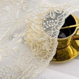 Decorative Sheer Curtain Made to Measure Curtain Plant Embroidered Tulle Curtains Living Room Bedroom