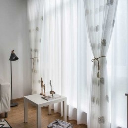 Nordic Simple Sheer Curtain...