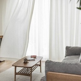 Geometric Pattern Drapes Modern Sheer Curtain Made to Measure Curtain For Living Room Bedroom