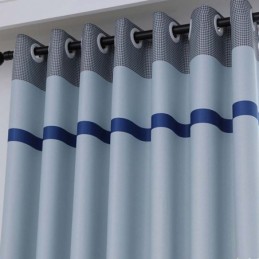 Nordic Blackout Curtain Made to Measure Curtain Stripes Printed Bedroom