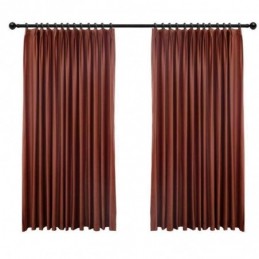 Minimalist Red Flannels Blackout Curtain Made to Measure Curtain Solid Color Fabric Living Room Bedroom