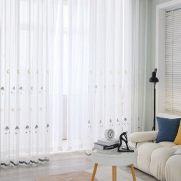 Cartoon Embroidered Tulle...