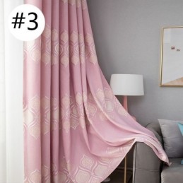 Modern Blackout Curtain Made to Measure Curtain Jacquard For Living Room Bedroom