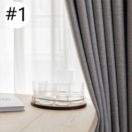 Solid Color Blackout Curtain Made to Measure Curtain Window Drapes Modern Curtains For Bedroom Living Room
