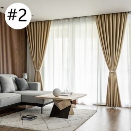 Solid Color Blackout Curtain Made to Measure Curtain Window Drapes Modern Curtains For Bedroom Living Room