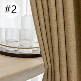 Solid Color Blackout Curtain Made to Measure Curtain Window Drapes Modern Curtains For Bedroom Living Room