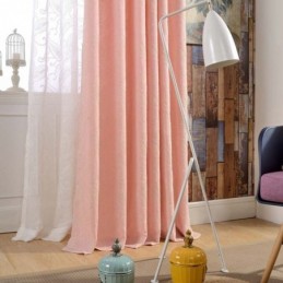 Vintage Semi Blackout Curtain Made to Measure Curtain Luxury Embroidery Living Room