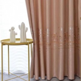 Modern Luxury Blackout Curtain Made to Measure Curtain Wave Design Curtains For Living Room