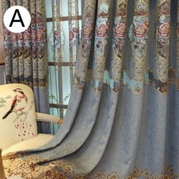 Luxury Curtain Made to Measure Curtain European Style Embroidery