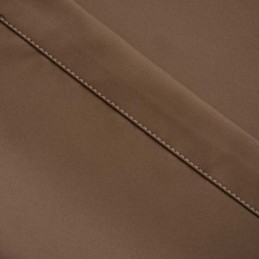 Solid Dark Coffee Curtain Made to Measure Curtain Modern Silk Imitation Living Room Bedroom Blackout Fabric