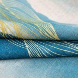 Modern Max Blackout Curtain Made to Measure Curtain Thicken Ink Printed Bedroom