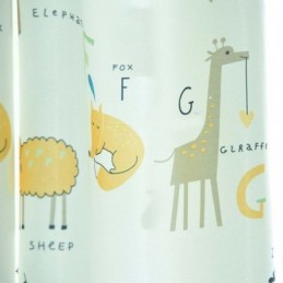 Modern Semi Blackout Curtain Made to Measure Curtain Animals Printed Kids Room