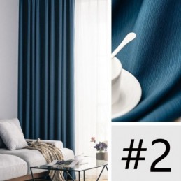 Nordic Striped Jacquard Curtain Made to Measure Curtain Blackout Curtains For Living Room Bedroom