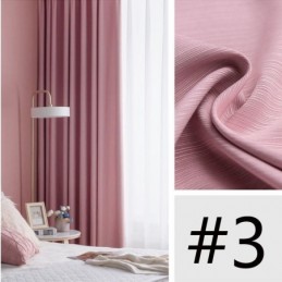 Nordic Striped Jacquard Curtain Made to Measure Curtain Blackout Curtains For Living Room Bedroom