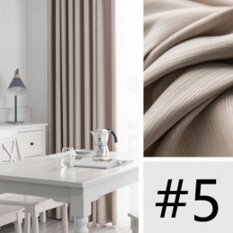 Nordic Striped Jacquard Curtain Made to Measure Curtain Blackout Curtains For Living Room Bedroom
