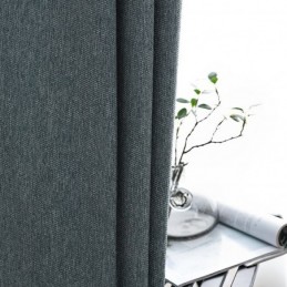 Solid Color Window Blackout Curtains For Living Room Bedroom Modern Treatment Drapes