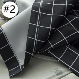 Plaid Blackout Curtain Made to Measure Curtain Check Geometric For Bedroom Living Room
