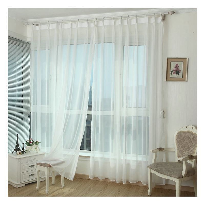 Modern White Sheer Curtains Advanced Customization