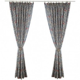 American Countryside Styles Blackout Flower Print Room Curtains