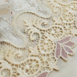 Home Curtain Made to Measure Curtain European Style Floral Embroidery