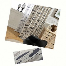 Abstract Colorful Curtain Made to Measure Curtain Kids Room Living