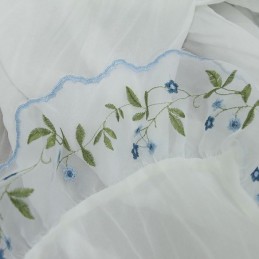 Modern Jacquard Sheer Curtains Nordic Window Treatment For Living Room