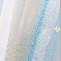 Floral Embroidery Sheer Curtain Made to Measure Curtain Graceful Tulle Drape For Living Room